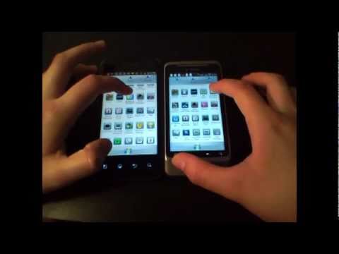 LG G2X (LG Optimus 2X) vs. HTC G2 (Tmobile G2) - Review and Comparison PART 2
