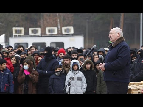 Diktator Lukaschenkos Brandrede vor Migranten: Deutschland über alles?