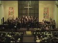 Gloria, the second piece from the Congolese mass Missa Luba, performed by the Seattle Peace Chorus, Frederick West, director, with tenor soloist Sid Law, Claire Jones and Vawachi Marimba band, Senegalese drummers Thione and Gora Diop, & Kane Mathis on kora. Concert November 21, 2010.