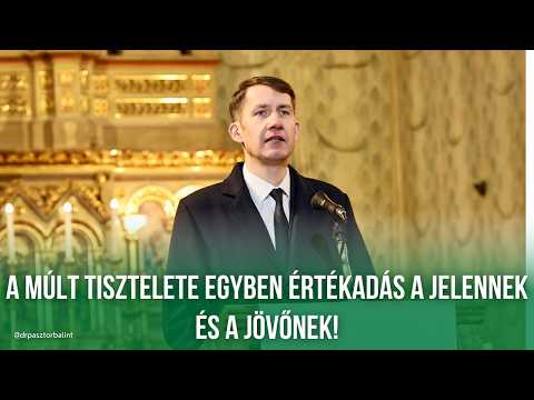 Dr. Pásztor Bálint beszéde a Szent István Király-templom felújított orgonájának ünnepélyes átadásán-cover