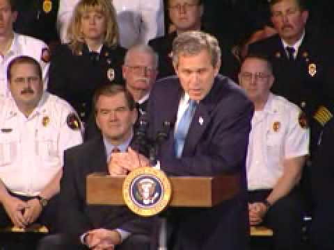 President George W. Bush visits ...