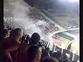 Curva A  Napoli-Panionos striscione e cori contro i romani