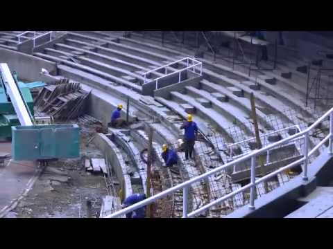 Obras de remodelaci&oacute;n en el Estadio Pascual Guerrero
