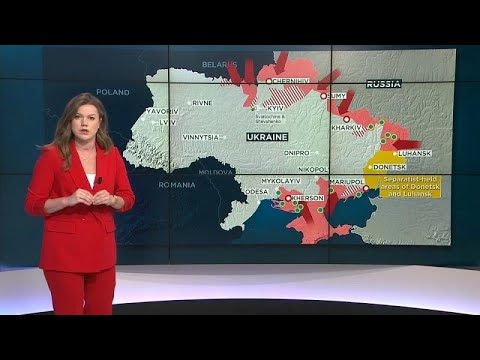 Ein Monat Krieg in der Ukraine: Russische Truppenbewe ...