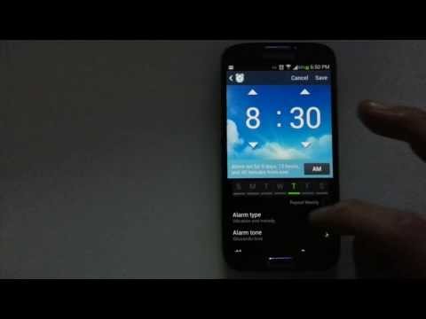 how to set alarm in android