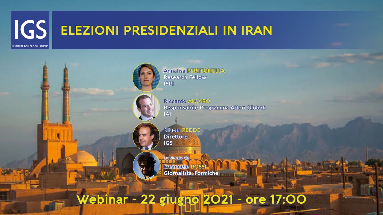 Elezioni in Iran - Webinar - 22 giugno 2021