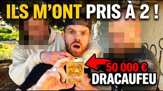 IL ME SORT UN COUTEAU POUR UNE CARTE POKÉMON RARE ! ( CAM OFF )