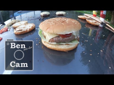 VLOG #9 | Grillplatte, Feuertonne und Burger! Ballert`s euch rein! | Ben mit der Cam