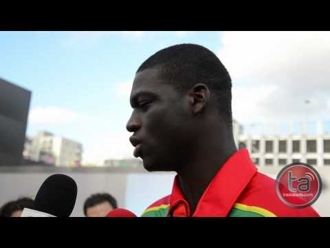 kirani james interview before the greatest show
