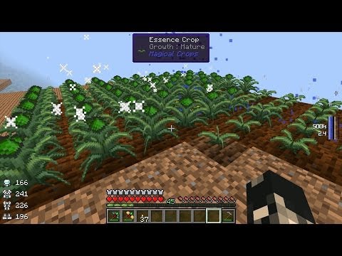 how to harvest magical crops