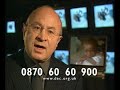 dec (disasters emergency committee)appeal 'mozambique floods' launched by bob hoskins on bbc. 2002.