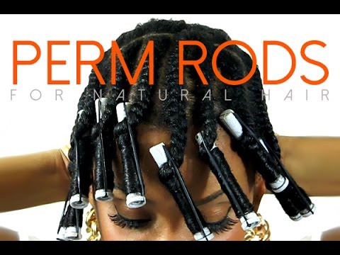 NATURAL HAIR | THE BEST PERM ROD SET Tutorial EVER