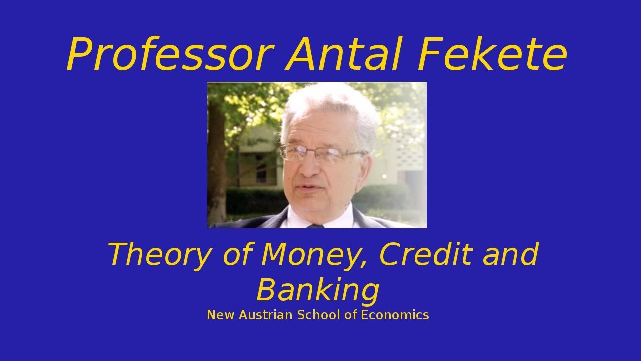 Part 30 - Antal Fekete - Disequilibrium theory of the formation of interest