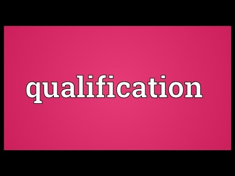 Ndɛ Kasafua: Abɔdin Krataa ::: Word Today: Qualification