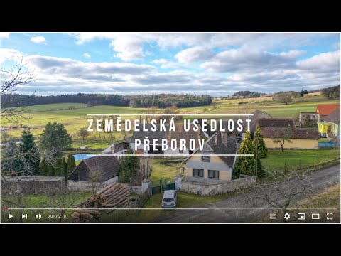 Video Prodej Rodinného domu v malebné krajině, 3850 m2, Přeborov