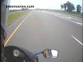 view of wheelie from helmet cam view of wheelie from helmet cam