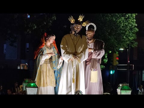 Cofradía de Las Negaciones. Procesión por Miralbueno. Semana Santa Zaragoza 2023 Lunes Santo
