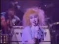 CYNDI LAUPER - MONEY CHANGES EVERYTHING - LIVE PARIS 87