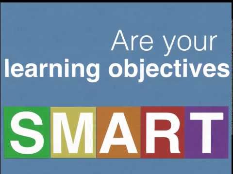 how to write learning objectives
