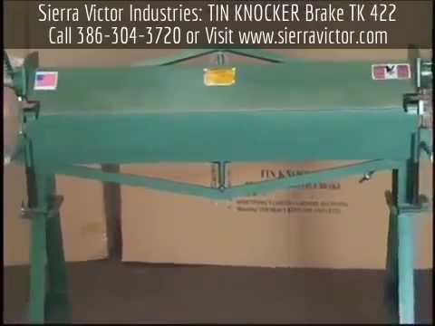 TIN KNOCKER TK 422 Straight Brakes | Sierra Victor Industries (2)