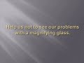 Click here to watch this video Prayer for encouragement