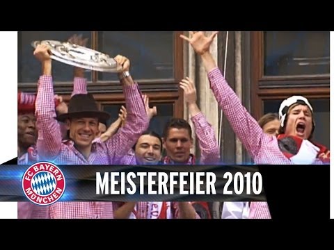 FC Bayern Meisterfeier Balkon 2010