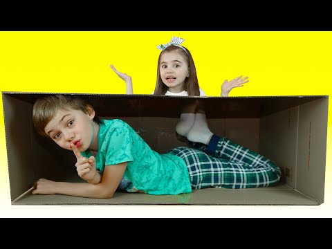 Nick and Poli Pretend Play Hide and Seek | Learn To Help Others Kids Story