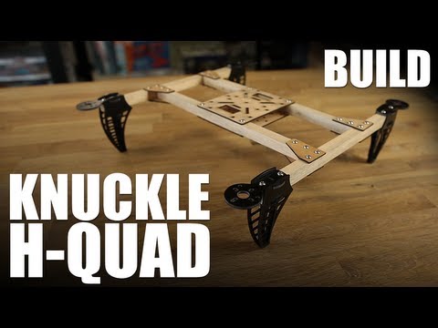 Knuckle - Here's the step by step overview of how to assemble your Knuckle Hub Kit into an H-Quad configuration. More details available here: http://flitetest.com/arti...