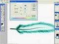 Feather tutorial Photoshop