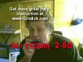 Gindick's Blues Harmonica Lesson 2-5d Split