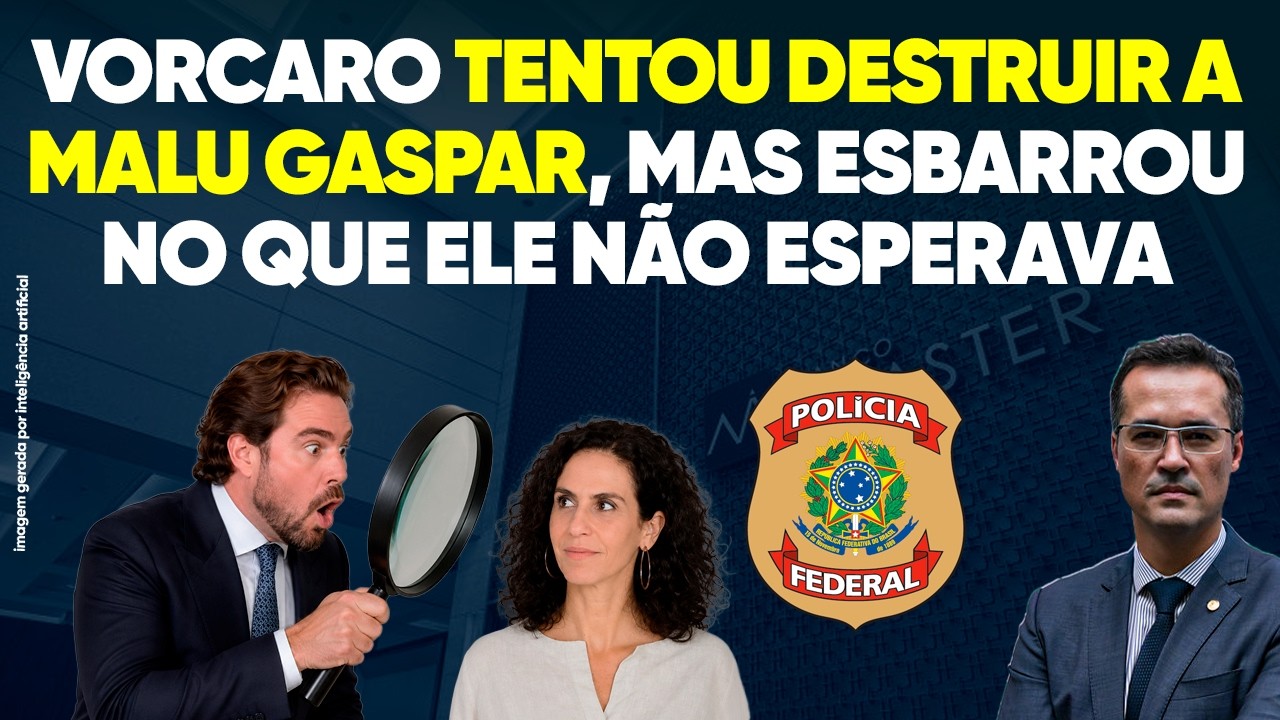 Vorcaro Mandou Destruir a Malu Gaspar e Tomou um Susto!