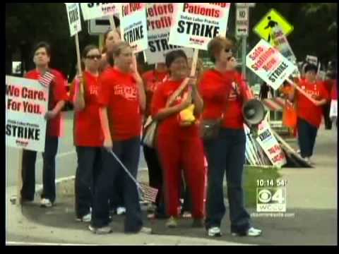 Labor Strike - Watch WCCO TV's story on Labor Unions and Strikes featuring the 2010 one-day strike by 12000 MNA RNs. Learn more about the Minnesota Nurses Association onli...