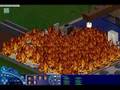 How to burn the sims with fireworks and rugs