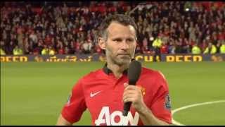 Abschied: Ryan Giggs bedankt sich bei United-Fans