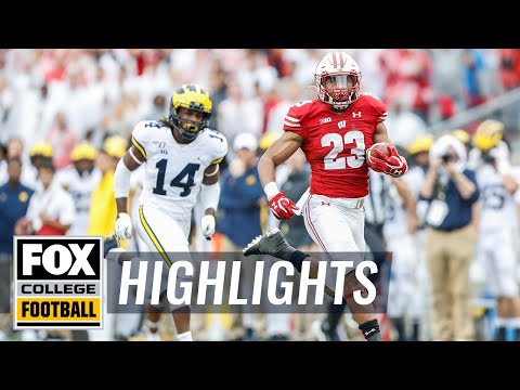 Video: Watch Jonathan Taylor's highlights & postgame interview | FOX COLLEGE FOOTBALL HIGHLIGHTS
