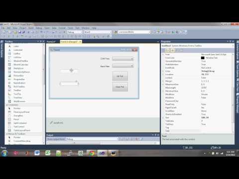 Visual Studio 2010 C++ Serial Port Tutorial Part 2_.Net, Silverlight, Visual Basic, C# szoftverfejleszt�knek. Heti legjobbak