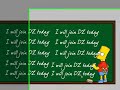 Bart Simpson Blackboard Tutorial [PS]