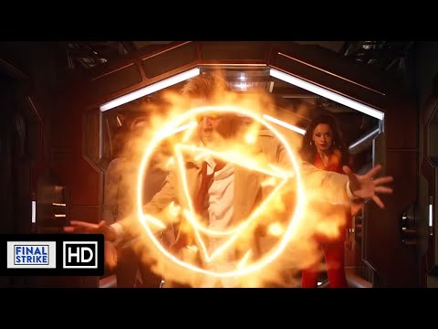 John Constantine Sends The Hell Hound Back To Hell Scene | DC's Legends Of Tomorrow 5x10