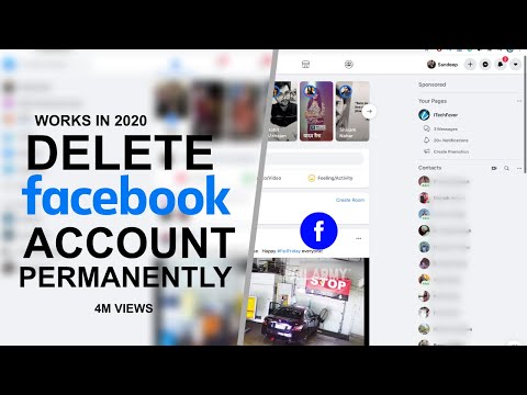 how to delete account on facebook