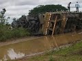Deitada da carreta
