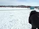 Ice fishing challenge
