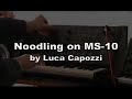 Noodling on Korg MS-10