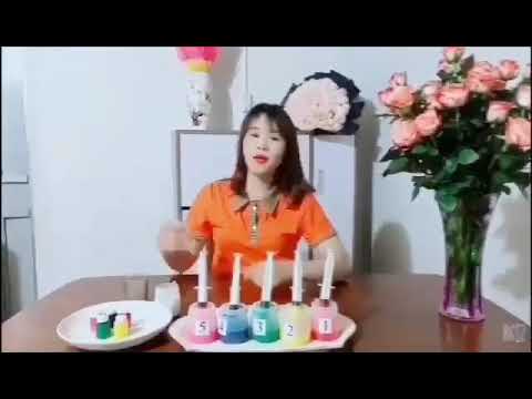 Cô Trần Thị Thuý Hằng - Bài thí nghiệm: Cầu vồng trong lọ thuỷ tinh