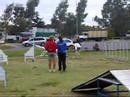Kacey en Agility. Pirmer pista! :)