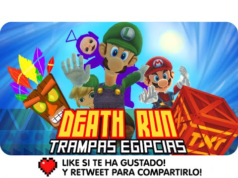 DEATHRUN CRASH! TRAMPAS EGIPCIAS! | Garrys Mod Death-Run con Exo, Macundra, Sarinha y Luh