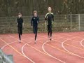 campão de grama sintética e pista de atletismo