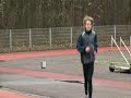 campão de grama sintética e pista de atletismo