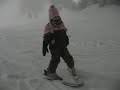 Kaia learning to ski #4