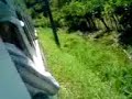 Tren saliendo del plantel de Siquirres