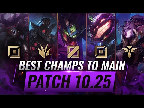 3 BEST Champions To MAIN For EVERY ROLE in Patch 10.25 - League of Legends Preseason 11